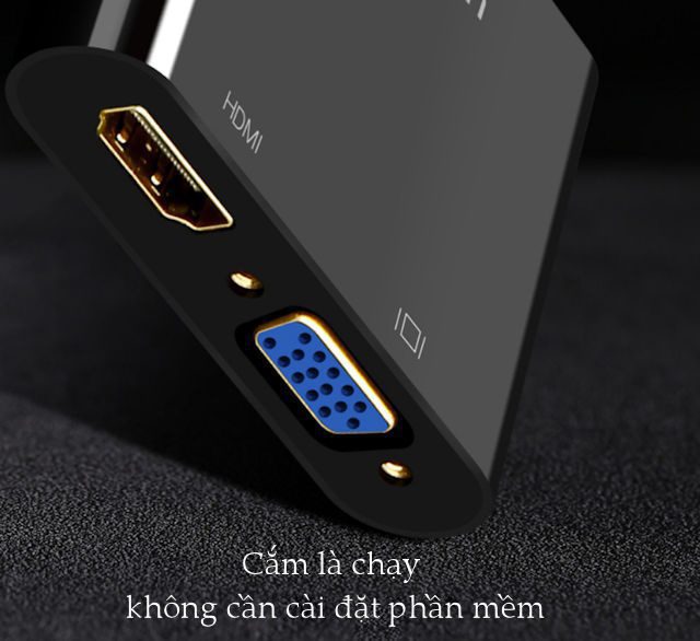 Bộ chuyển đổi HDMI UGREEN CM101 Chuyển sang HDMI/VGA (hỗ trợ nguồn 5V + Audio 3.5mm) dài 30cm 20 Bộ chuyển đổi HDMI UGREEN CM101 Chuyển sang HDMI/VGA (hỗ trợ nguồn 5V + Audio 3.5mm) dài 30cm