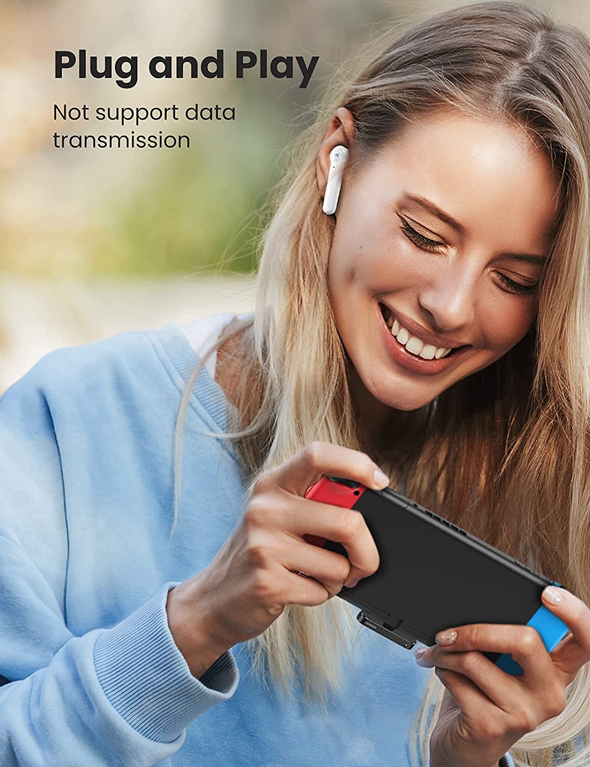 Bộ thu/ phát Bluetooth UGREEN CM399 Cổng Type-C - Dành cho Nintendo Switch và PlayStation 18 Bộ thu/ phát Bluetooth UGREEN CM399 Cổng Type-C - Dành cho Nintendo Switch và PlayStation