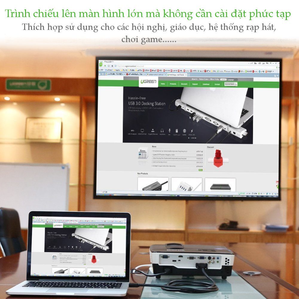 Cáp HDMI sang DVI-D 24+1 dài 1.5M UGREEN HD106 11150 (Đen) 13 Cáp HDMI sang DVI-D 24+1 dài 1.5M UGREEN HD106 11150 (Đen)