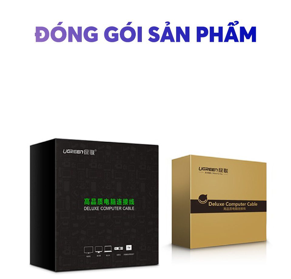 Cáp HDMI 2.0 UGREEN HD131 Dây Carbon chuẩn 4K/60Hz dài từ 1-5m 27 Cáp HDMI 2.0 UGREEN HD131 Dây Carbon chuẩn 4K/60Hz dài từ 1-5m