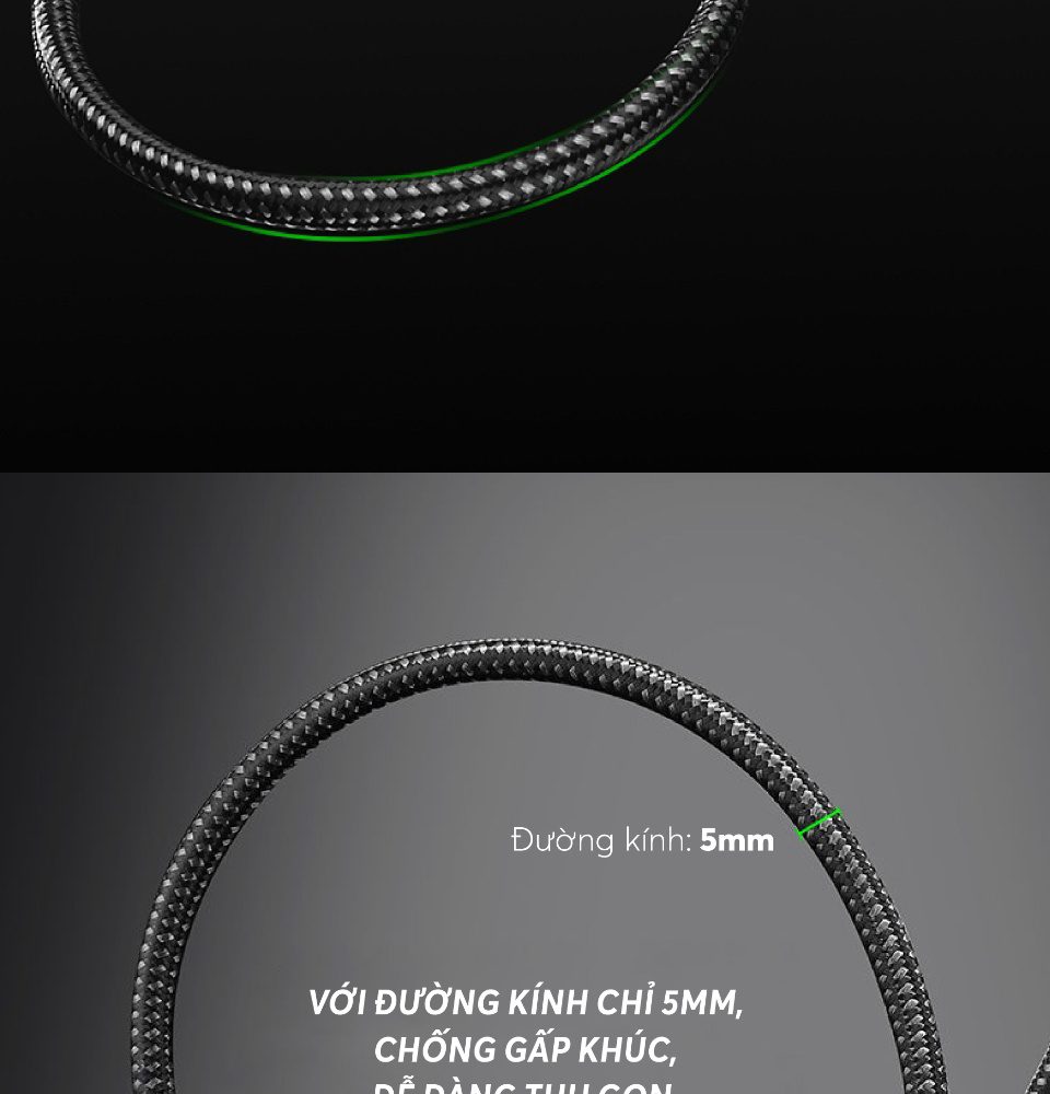 Cáp HDMI 2.0 UGREEN HD131 Dây Carbon chuẩn 4K/60Hz dài từ 1-5m 17 Cáp HDMI 2.0 UGREEN HD131 Dây Carbon chuẩn 4K/60Hz dài từ 1-5m