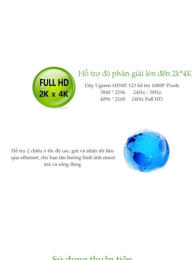 Cáp HDMI UGREEN HD122 -Dây dạng dây dẹt hỗ trợ 2K*4K hình ảnh 3D dài 1-5M 12 Cáp HDMI UGREEN HD122 -Dây dạng dây dẹt hỗ trợ 2K*4K hình ảnh 3D dài 1-5M
