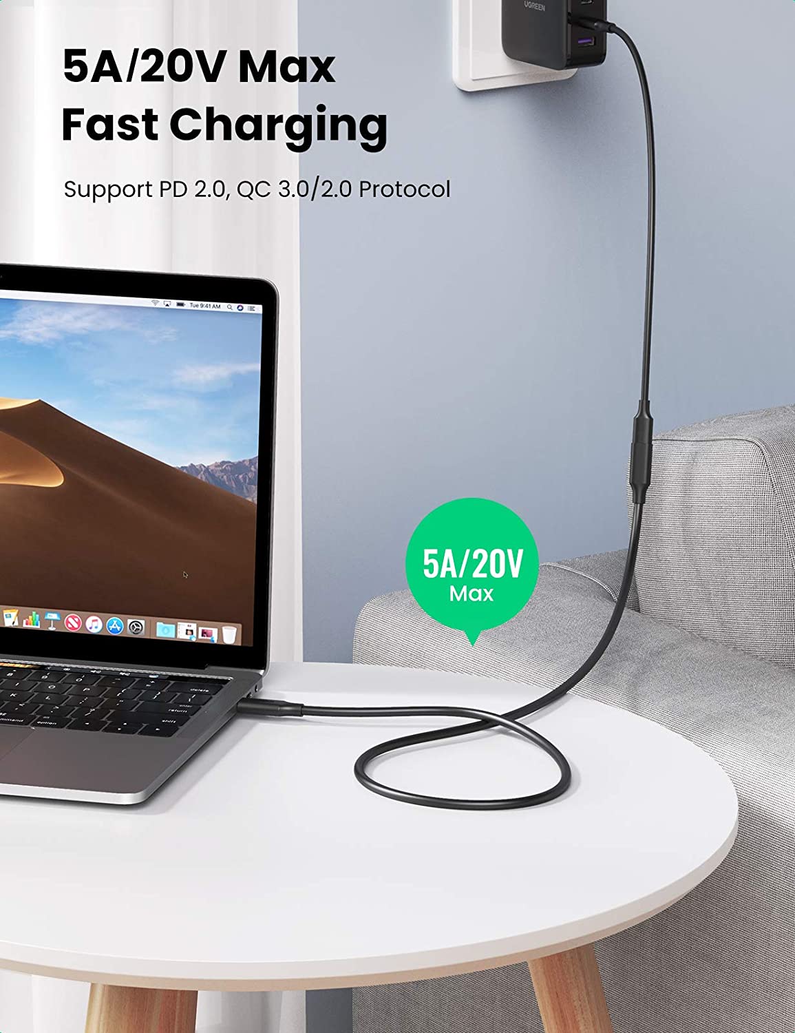 Cáp nối dài Gen 2 UGREEN 10387 Độ phân giải 4K@60Hz - Tốc độ truyền lên đến 10Gbps 35 Cáp nối dài Gen 2 UGREEN 10387 Độ phân giải 4K@60Hz - Tốc độ truyền lên đến 10Gbps