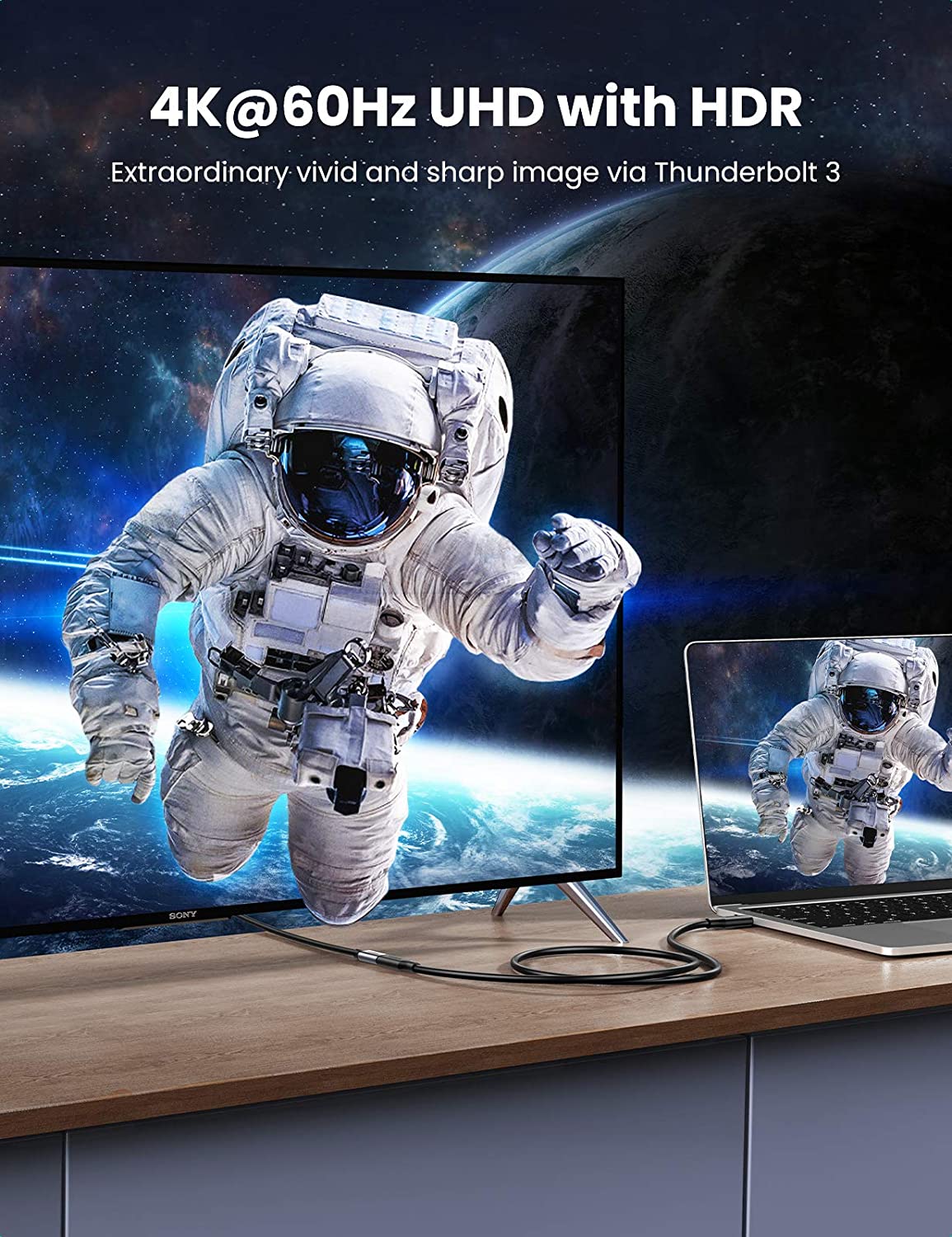 Cáp nối dài Gen 2 UGREEN 10387 Độ phân giải 4K@60Hz - Tốc độ truyền lên đến 10Gbps 36 Cáp nối dài Gen 2 UGREEN 10387 Độ phân giải 4K@60Hz - Tốc độ truyền lên đến 10Gbps