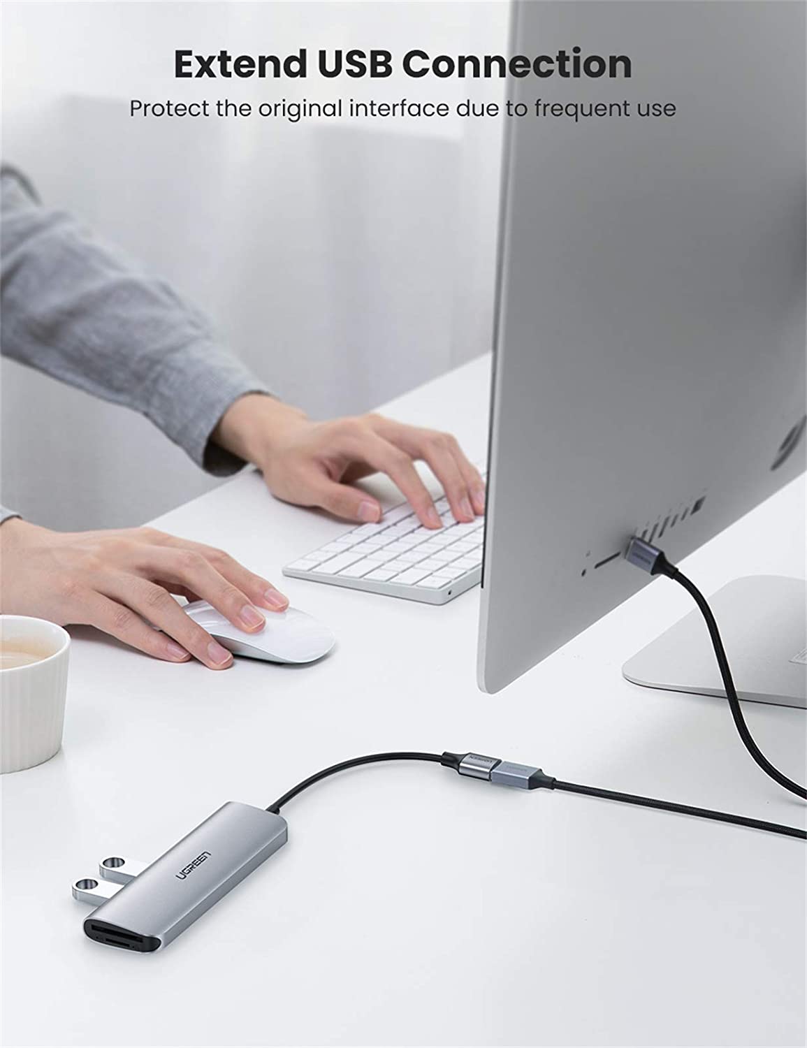 Cáp nối dài USB 3.0 UGREEN US115 - Tốc độ truyền 5Gbps - Dây bện nylon chắc chắn độ dài từ 0.5-2m - Hãng phân phối chính hãng - Bảo hành 18 tháng 16 Cáp nối dài USB 3.0 UGREEN US115 - Tốc độ truyền 5Gbps - Dây bện nylon chắc chắn độ dài từ 0.5-2m - Hãng phân phối chính hãng - Bảo hành 18 tháng
