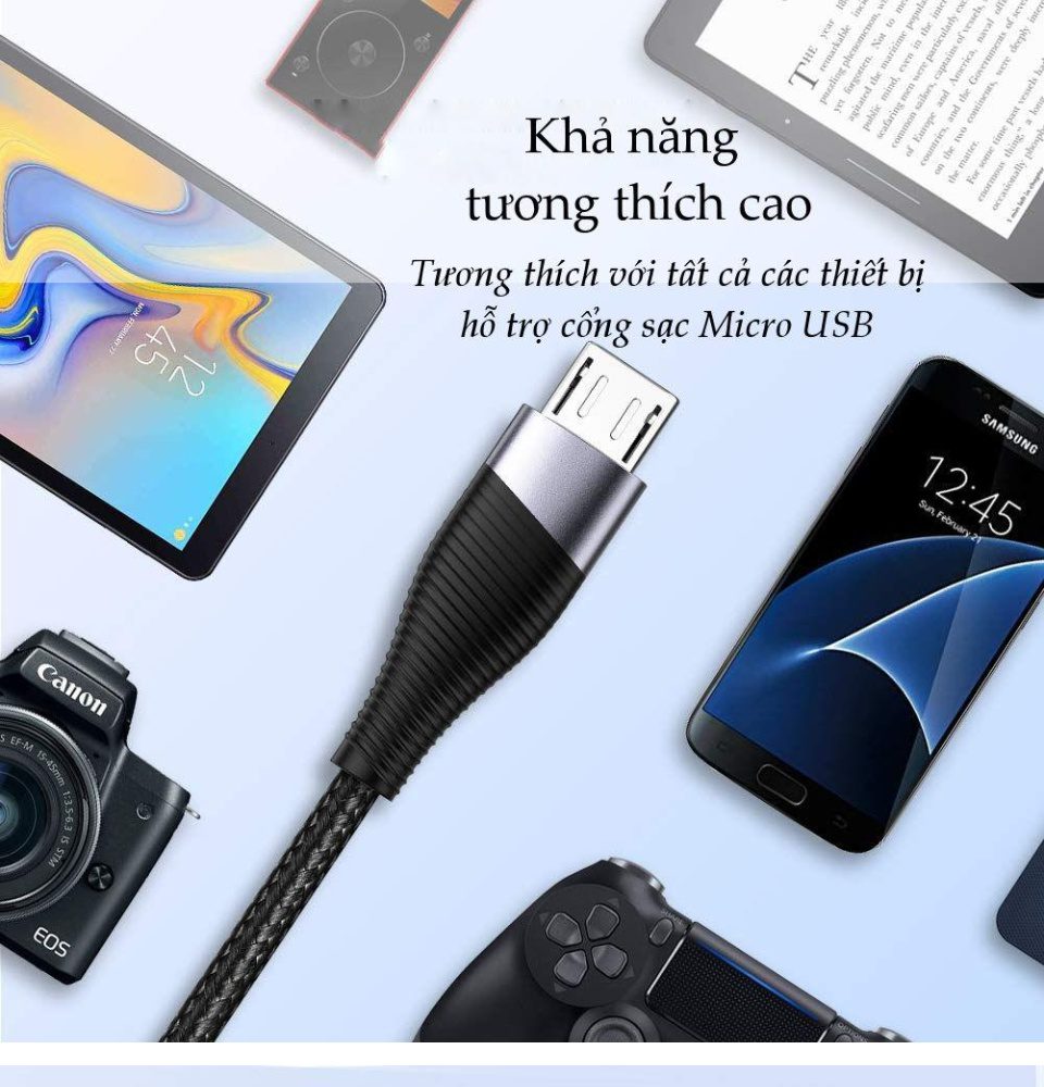 Cáp sạc và truyền dữ liệu cho điện thoại Android USB 2.0 sang Micro USB (hỗ trợ sạc nhanh 18W 5V-2.4A công nghệ sạc Quick Charge 3.0) dài 0.5-2m UGREEN ED017 18 Cáp sạc và truyền dữ liệu cho điện thoại Android USB 2.0 sang Micro USB (hỗ trợ sạc nhanh 18W 5V-2.4A công nghệ sạc Quick Charge 3.0) dài 0.5-2m UGREEN ED017