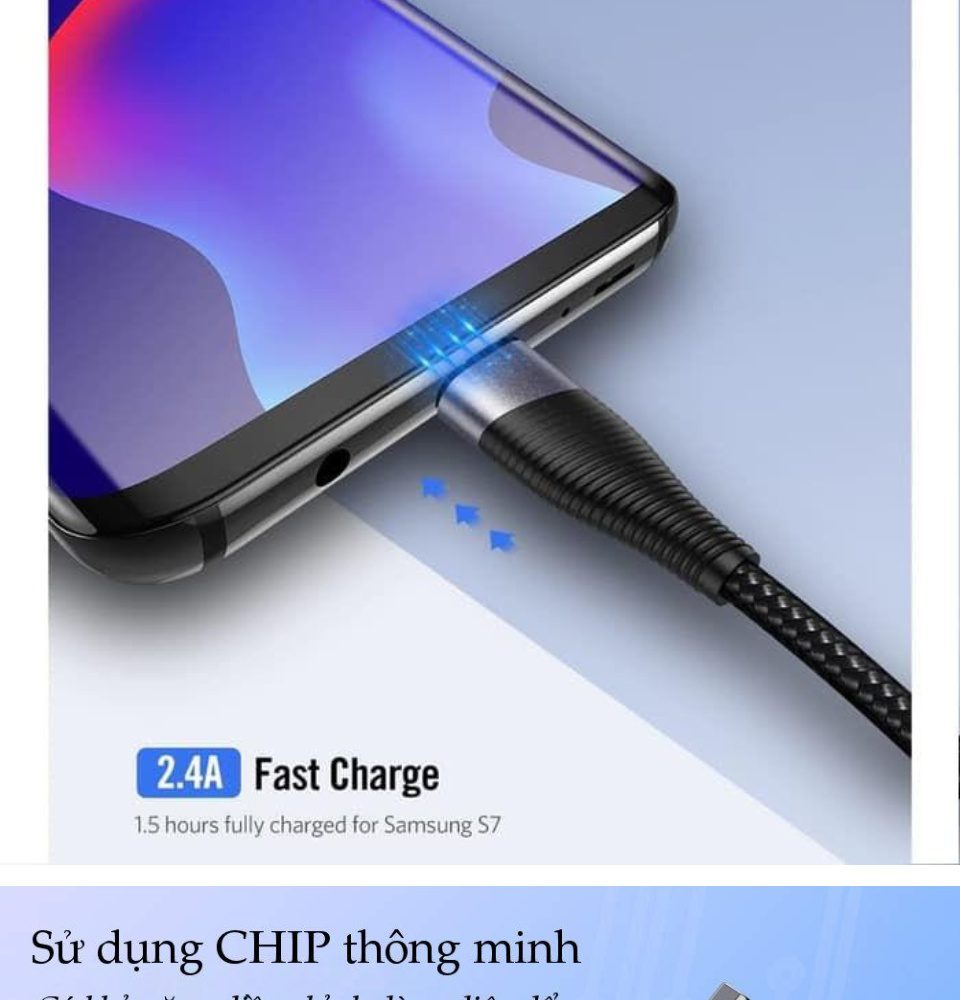 Cáp sạc và truyền dữ liệu cho điện thoại Android USB 2.0 sang Micro USB (hỗ trợ sạc nhanh 18W 5V-2.4A công nghệ sạc Quick Charge 3.0) dài 0.5-2m UGREEN ED017 23 Cáp sạc và truyền dữ liệu cho điện thoại Android USB 2.0 sang Micro USB (hỗ trợ sạc nhanh 18W 5V-2.4A công nghệ sạc Quick Charge 3.0) dài 0.5-2m UGREEN ED017