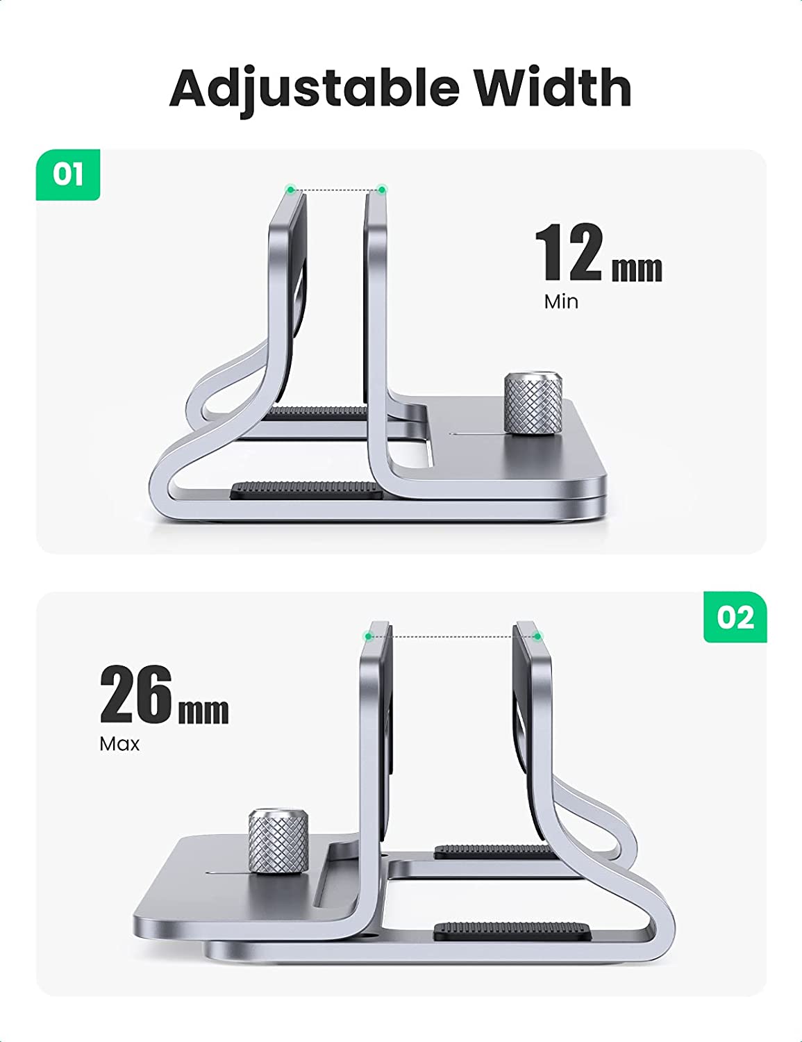 Chân đế máy tính xách tay dọc 15.6inch hợp kim nhôm UGREEN LP258 18 Chân đế máy tính xách tay dọc 15.6inch hợp kim nhôm UGREEN LP258