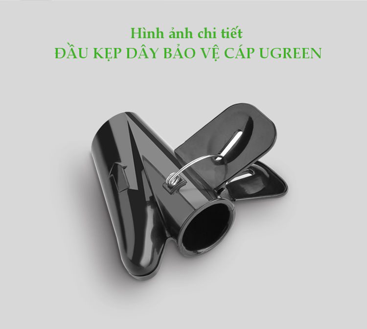 Dây dạng ống xoắn PE bảo vệ các loại dây cáp dài 1.5m UGREEN LP121 30818 20 Dây dạng ống xoắn PE bảo vệ các loại dây cáp dài 1.5m UGREEN LP121 30818