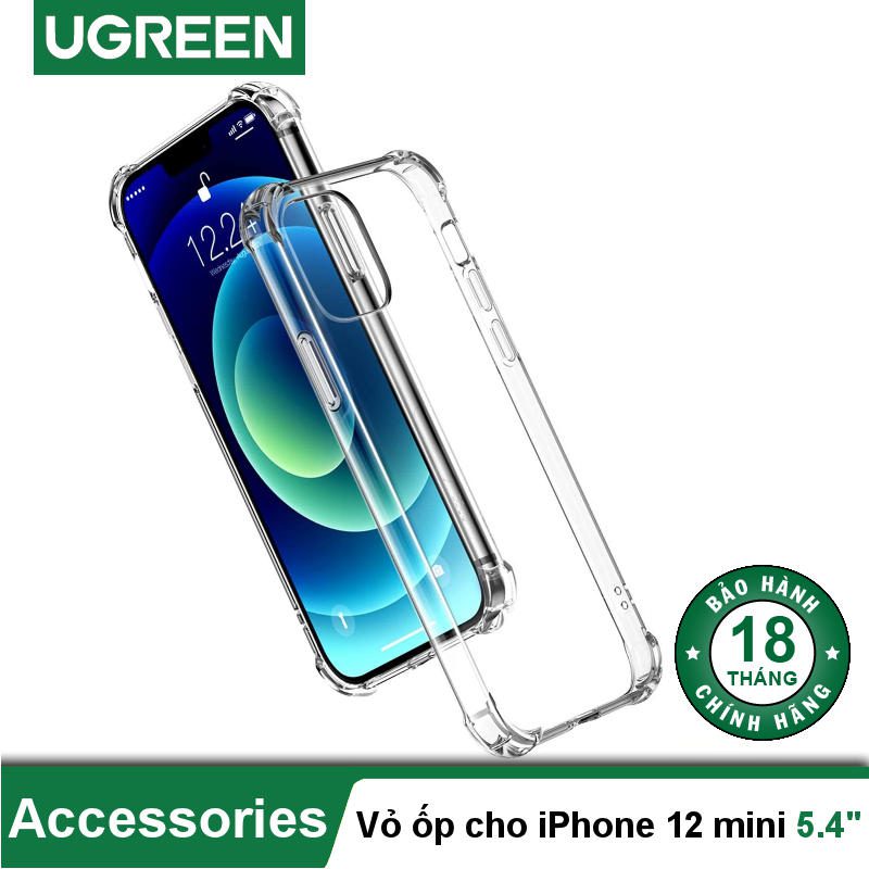 Ốp iPhone 12 chống shock UGREEN LP408 - Chất liệu TPU cao cấp chống bám vân tay, thiết kế siêu mỏng - Túi khí 4 góc chống va đập 16 Ốp iPhone 12 chống shock UGREEN LP408 - Chất liệu TPU cao cấp chống bám vân tay, thiết kế siêu mỏng - Túi khí 4 góc chống va đập