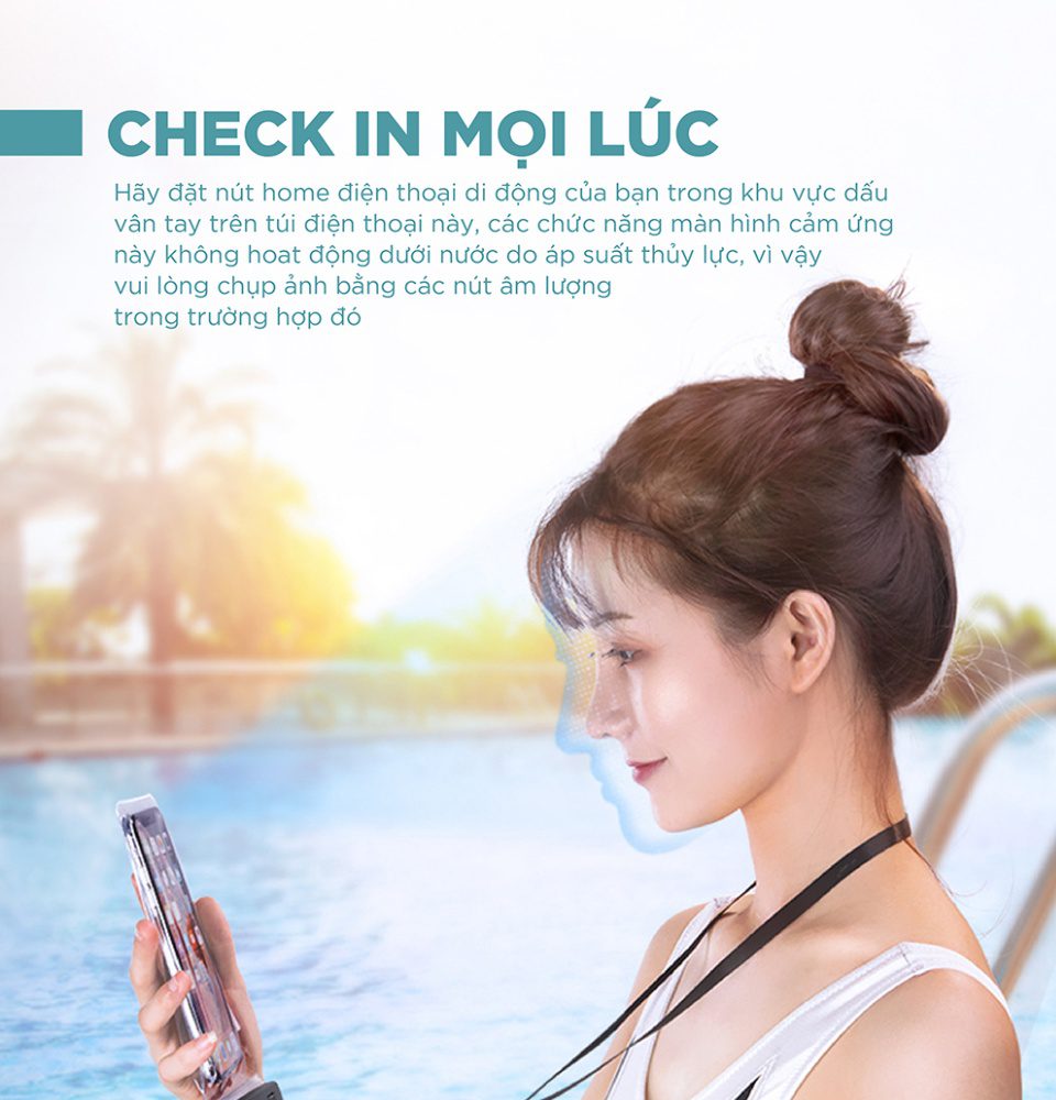 Túi đựng điện thoại chống nước UGREEN 60959 Chống nước cao IPX 8 - Dùng được cho độ sâu 10m, tương thích với màn hình 4 - 6.5inch 28 Túi đựng điện thoại chống nước UGREEN 60959 Chống nước cao IPX 8 - Dùng được cho độ sâu 10m, tương thích với màn hình 4 - 6.5inch
