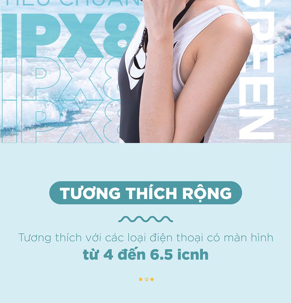 Túi đựng điện thoại chống nước UGREEN 60959 Chống nước cao IPX 8 - Dùng được cho độ sâu 10m, tương thích với màn hình 4 - 6.5inch 21 Túi đựng điện thoại chống nước UGREEN 60959 Chống nước cao IPX 8 - Dùng được cho độ sâu 10m, tương thích với màn hình 4 - 6.5inch